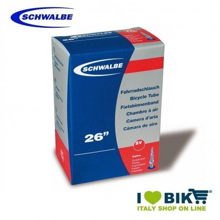 Inner Tube measuring 26x1 1/8-1.75 valve presta Schwalbe - 1