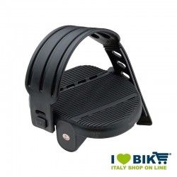 Bike pedals with straps pivot thin 1/2  - 1