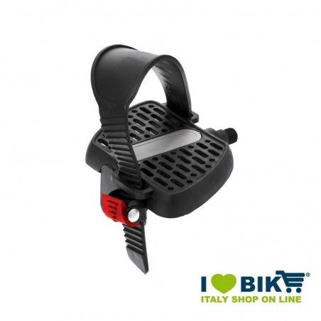 Coppia pedali Cyclette con Cricchetto  - 1