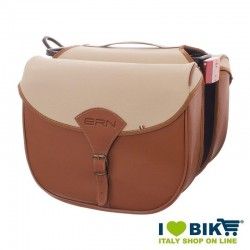 Paris luggage bag in honey-cream Leatherlike  - 1